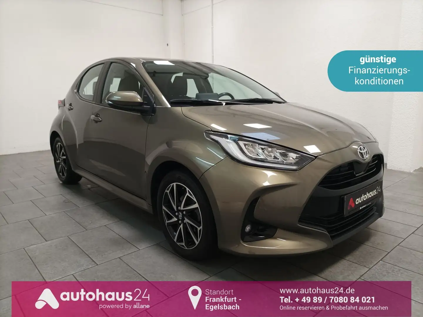 Toyota Yaris 1.5 Dual-VVT-iE Team D|CAM|LED|Sitzhzg. Braun - 1