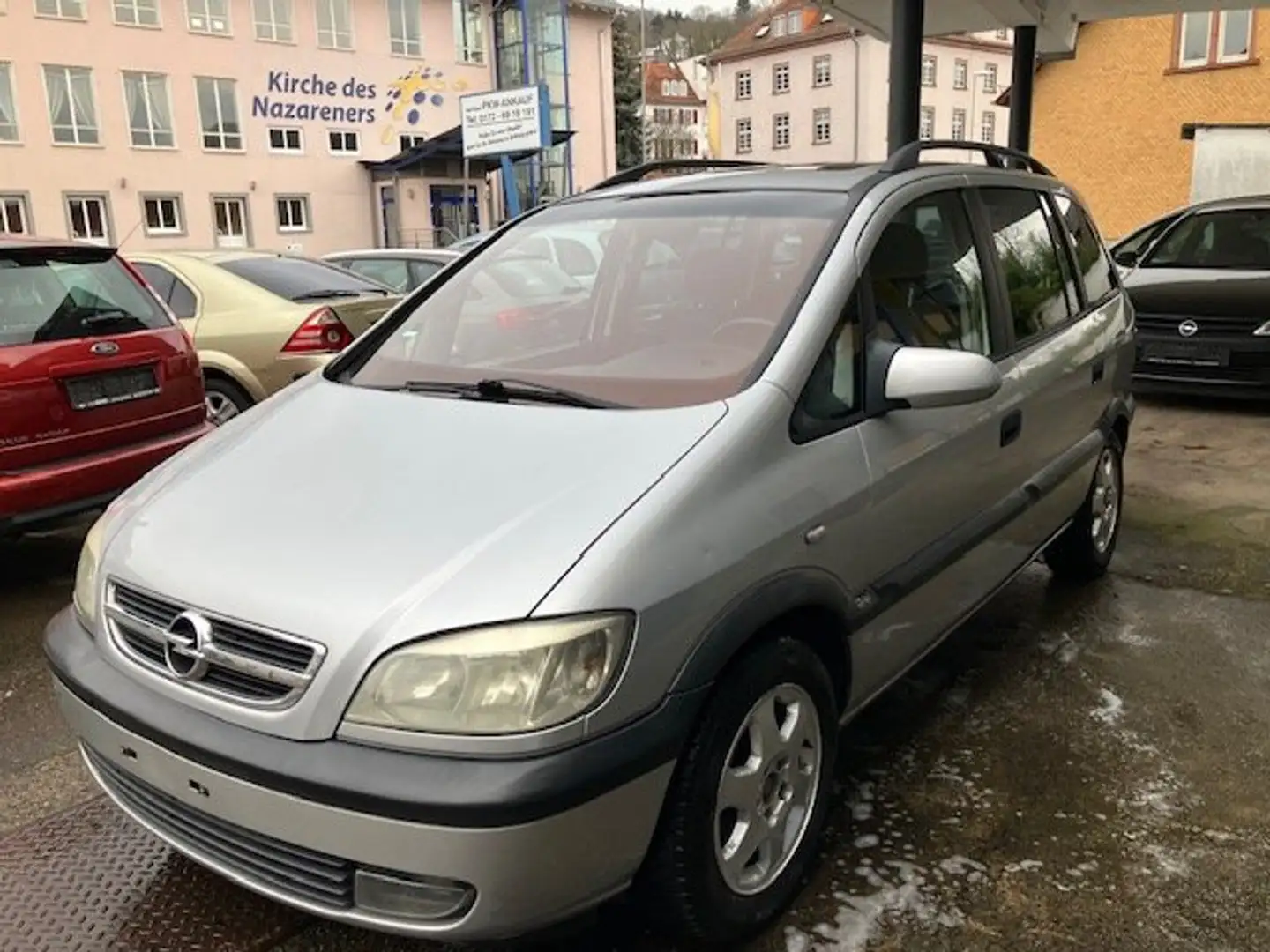 Opel Zafira 1.8 16V Edition 2000 Argintiu - 1