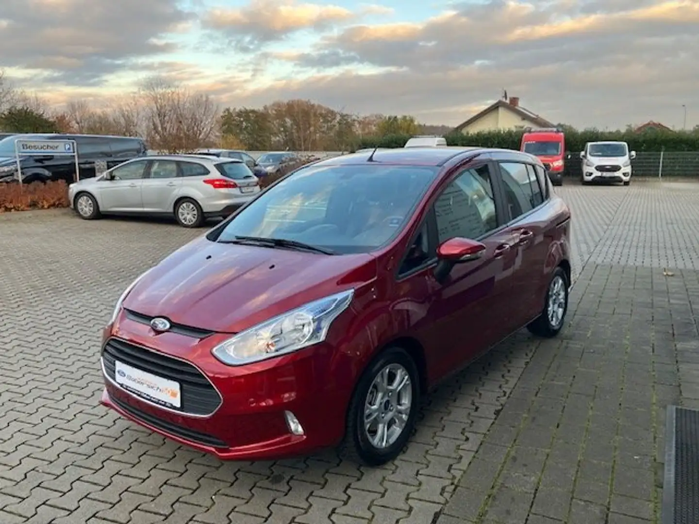 Ford B-Max Sync Edition, 1. Hand, Navi, Sitzh., Klimaautom. Rouge - 2
