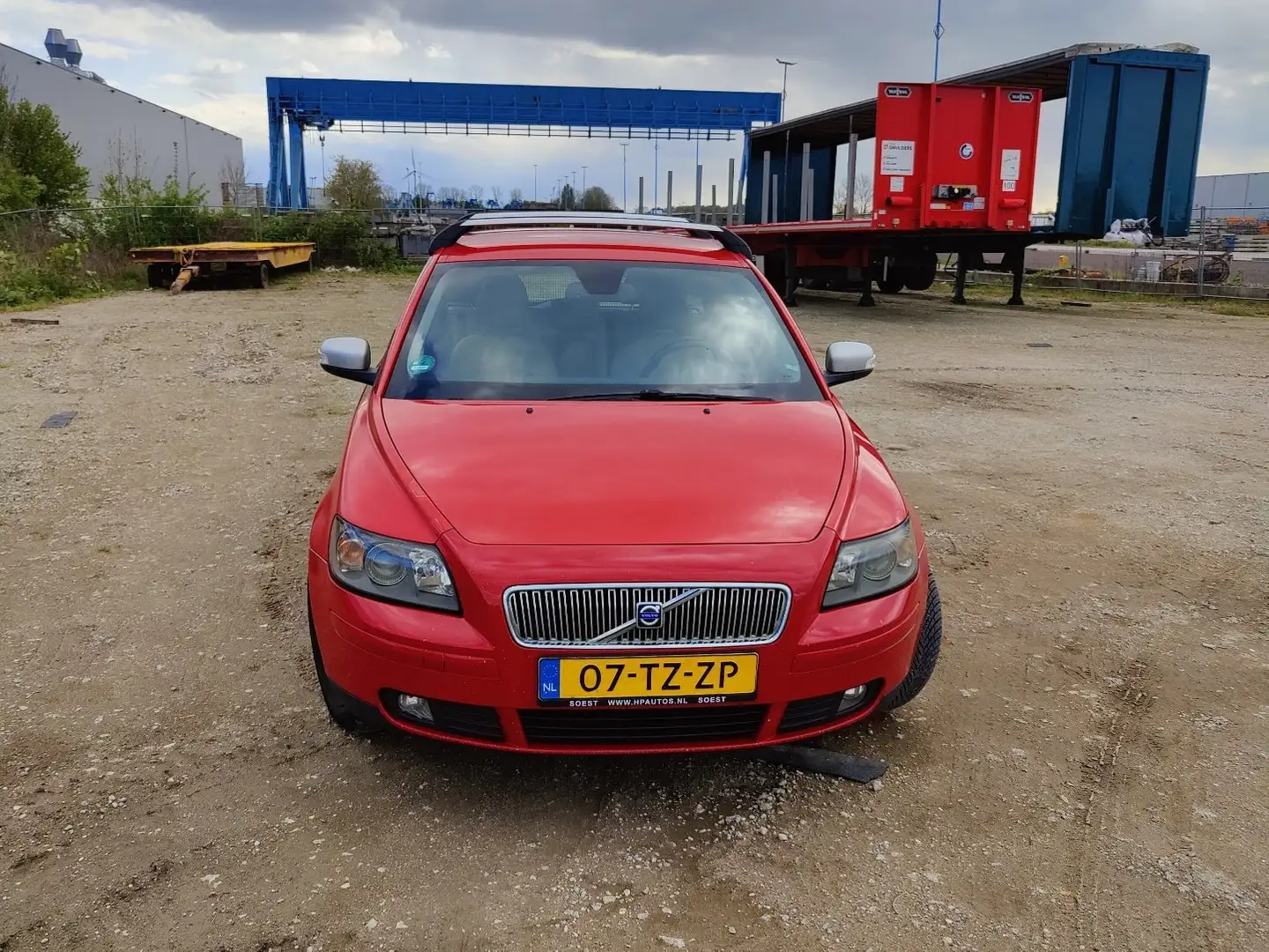 Volvo V50 2.4 D5 Edit.II Sport Czerwony - 2