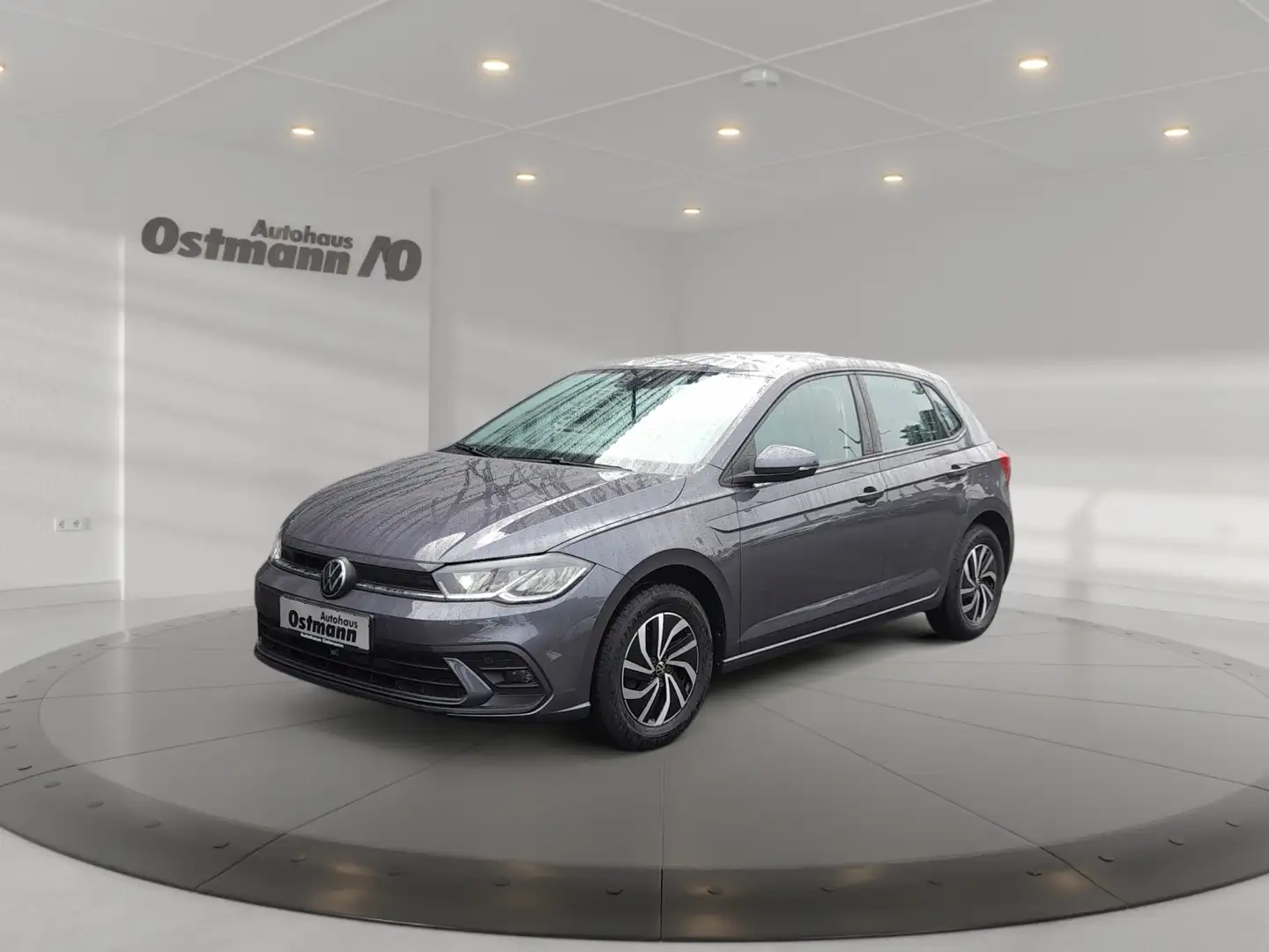 Volkswagen Polo VI 1.0 TSI Life Matrix 2xKlima Facelift LED Grau - 1