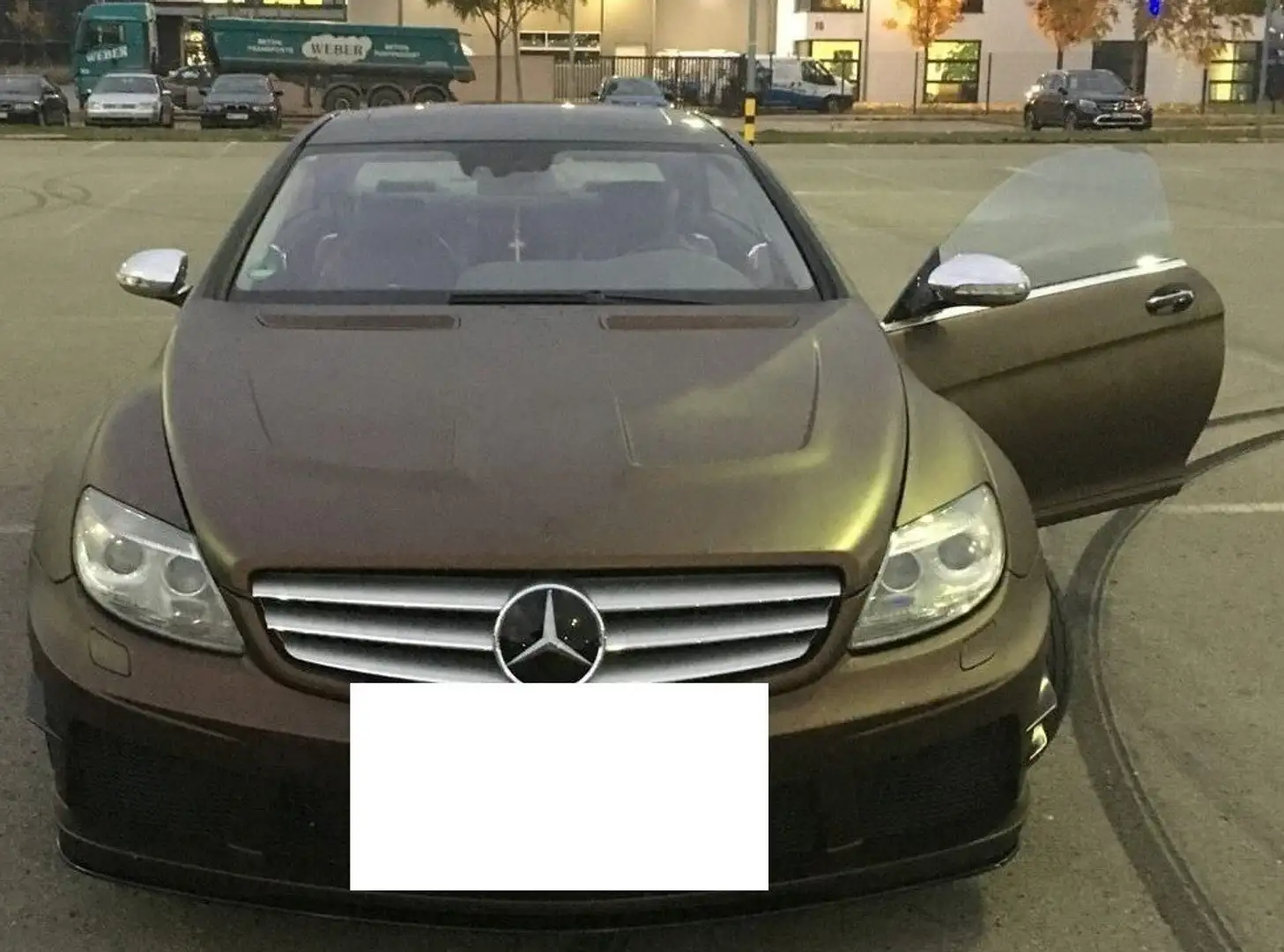 Mercedes-Benz CL 600 Automatik Brązowy - 1