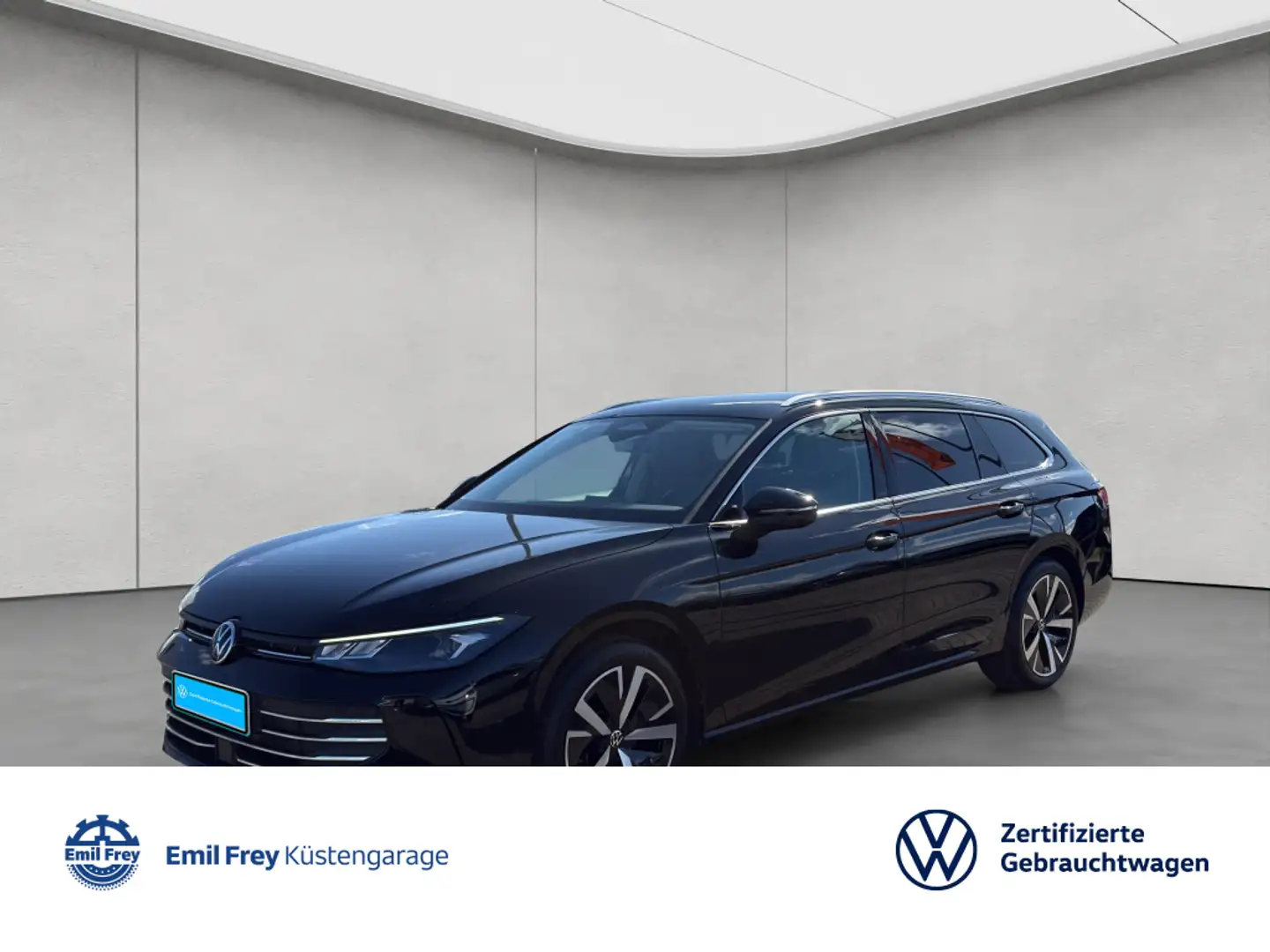 Volkswagen Passat Variant 1.5 e-TSI DSG Business AHK SHZ LH Negro - 1