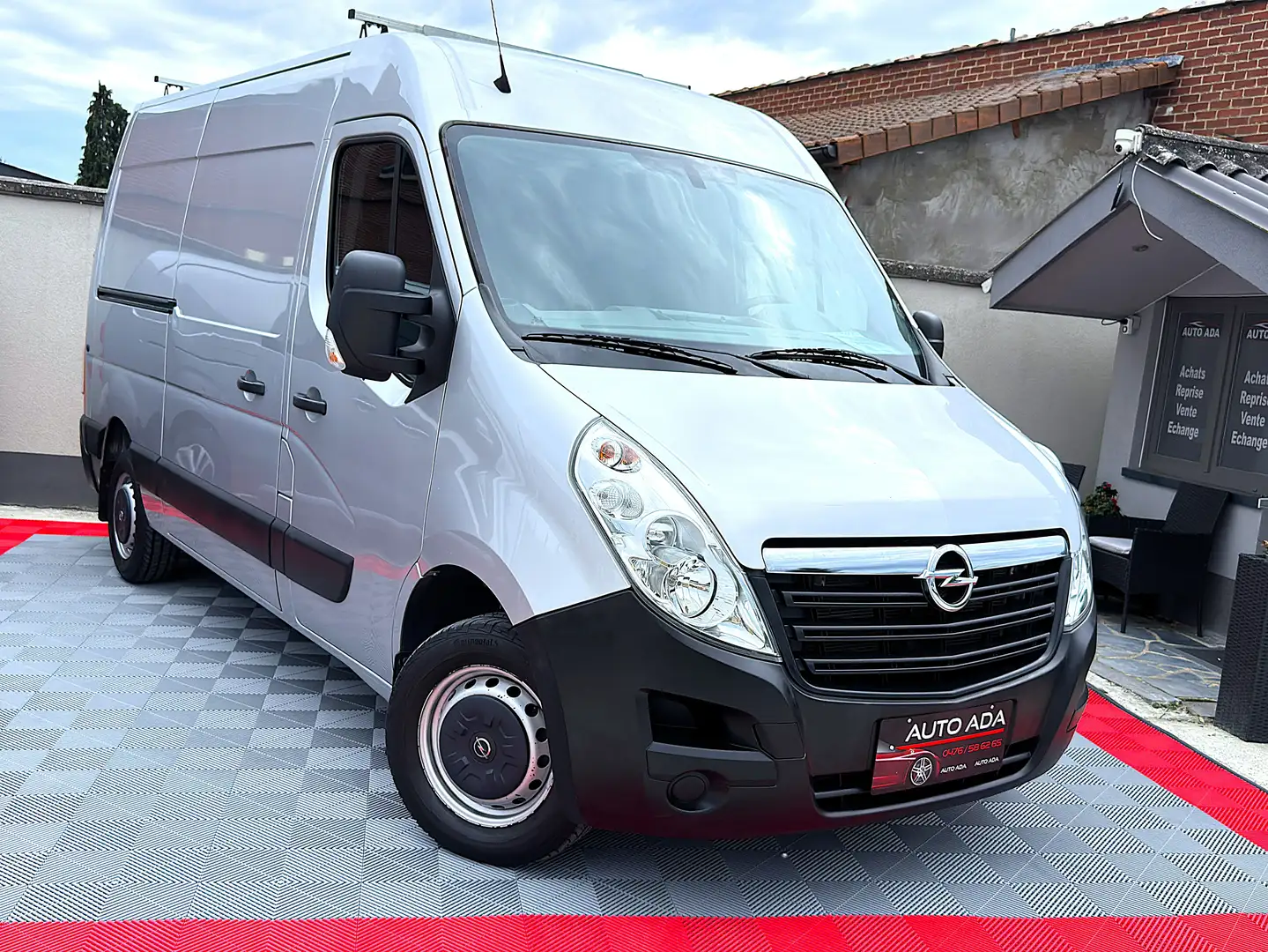 Opel Movano 2.3 CDTi L2H2 (E6)--TVA RECUPERABLE--AIRCO--GPS-- Gris - 1