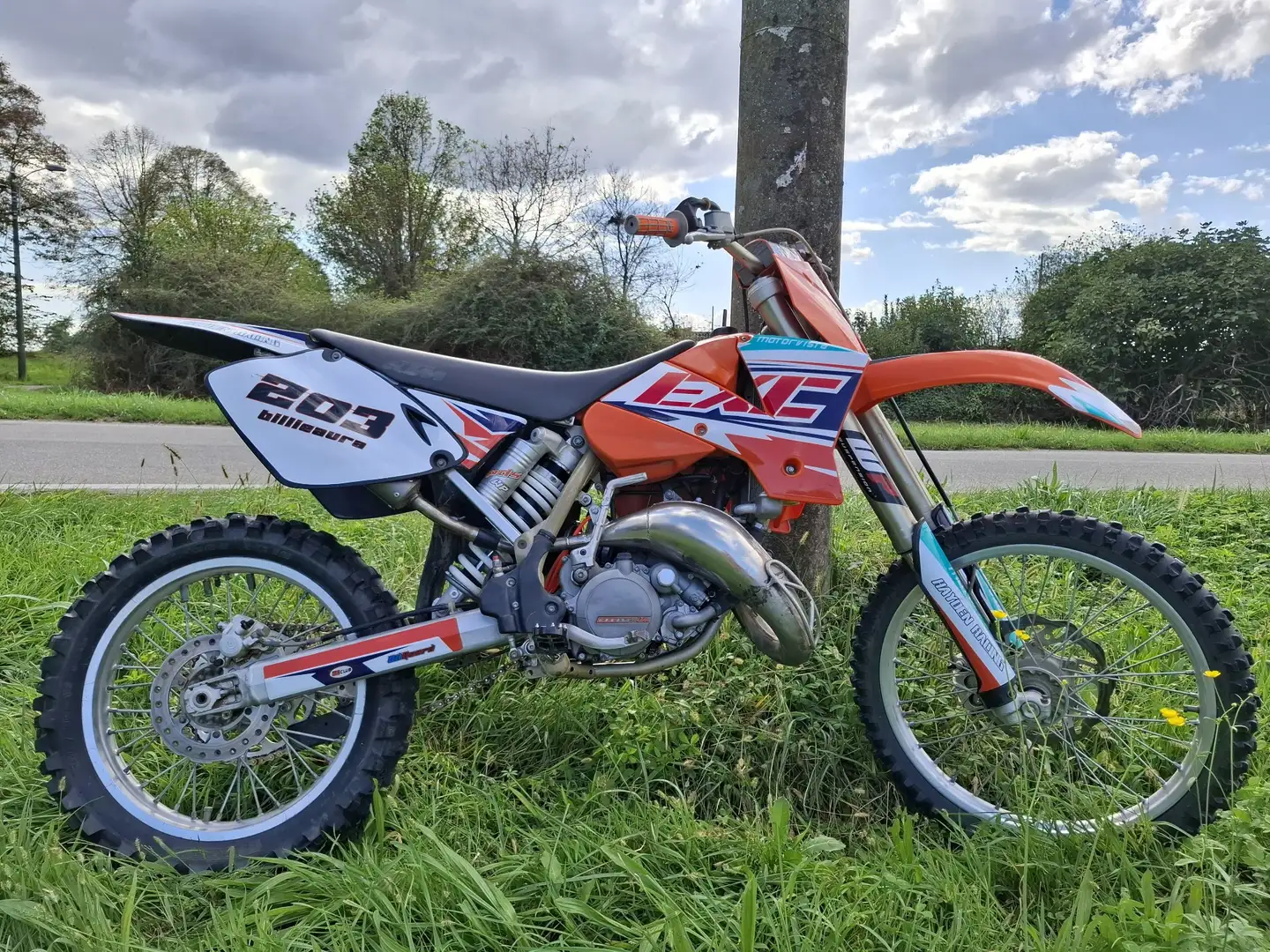 KTM 125 EXC Oranžová - 1