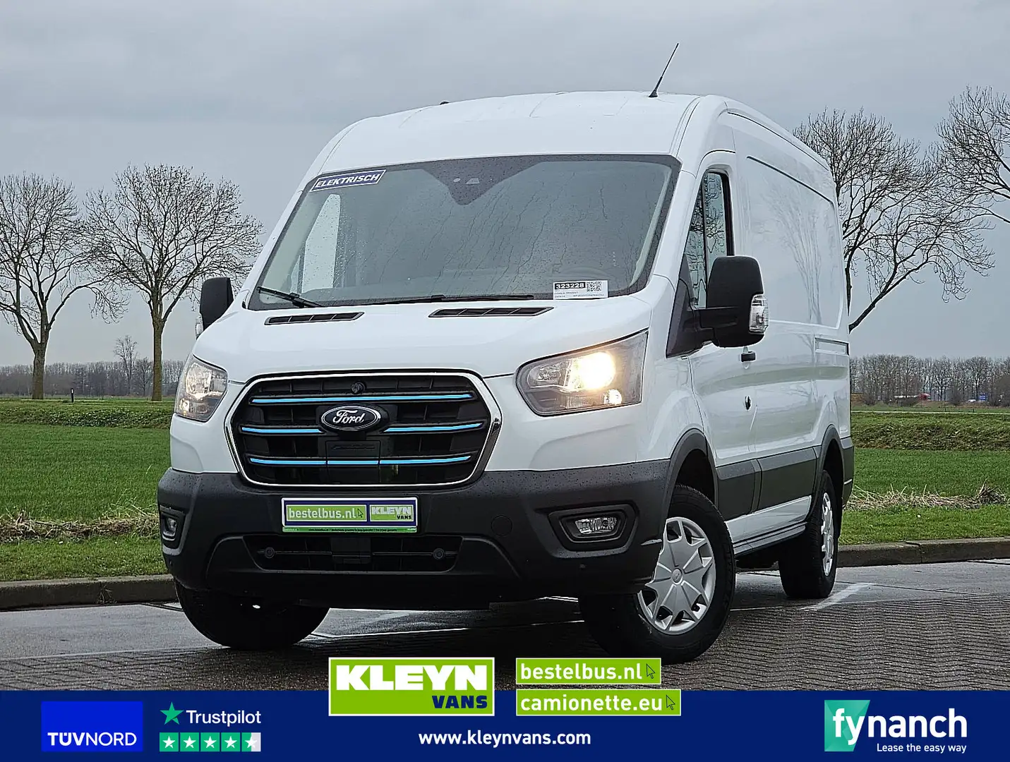 Ford E-Transit L2H2 184 pk 75KWH Blanc - 1