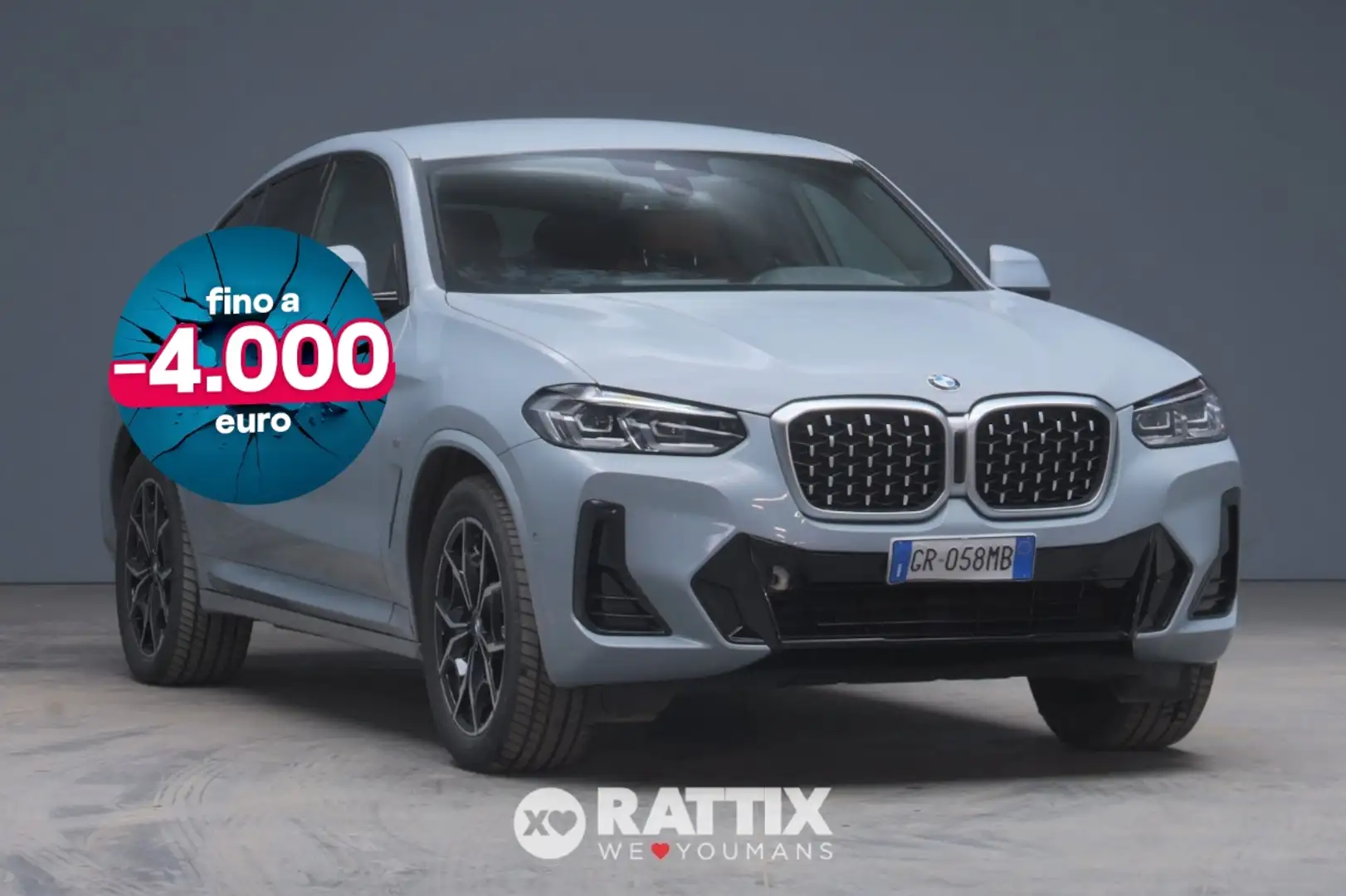 BMW X4 20d 2.0 Mhev 48V 190CV Msport xDrive Auto Blu/Azzurro - 1
