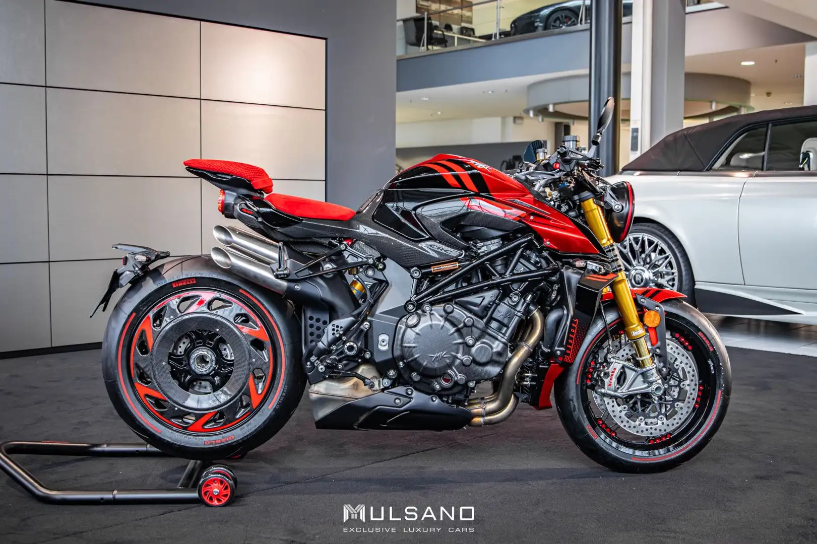 MV Agusta Rush LIMITED EDITION 111/300 CARBON ARROW AGA Red - 2