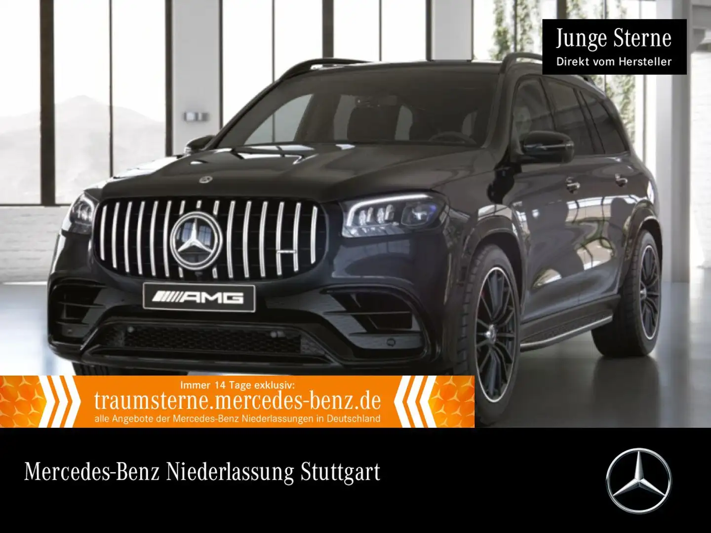 Mercedes-Benz GLS 63 AMG GLS 63 4M NIGHT+PANO+360+AHK+MULTIBEAM+FAHRASS+HUD Negru - 1