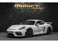 Porsche 718 Cayman GT4 - BOITE MANUELLE Blanc - thumbnail 1