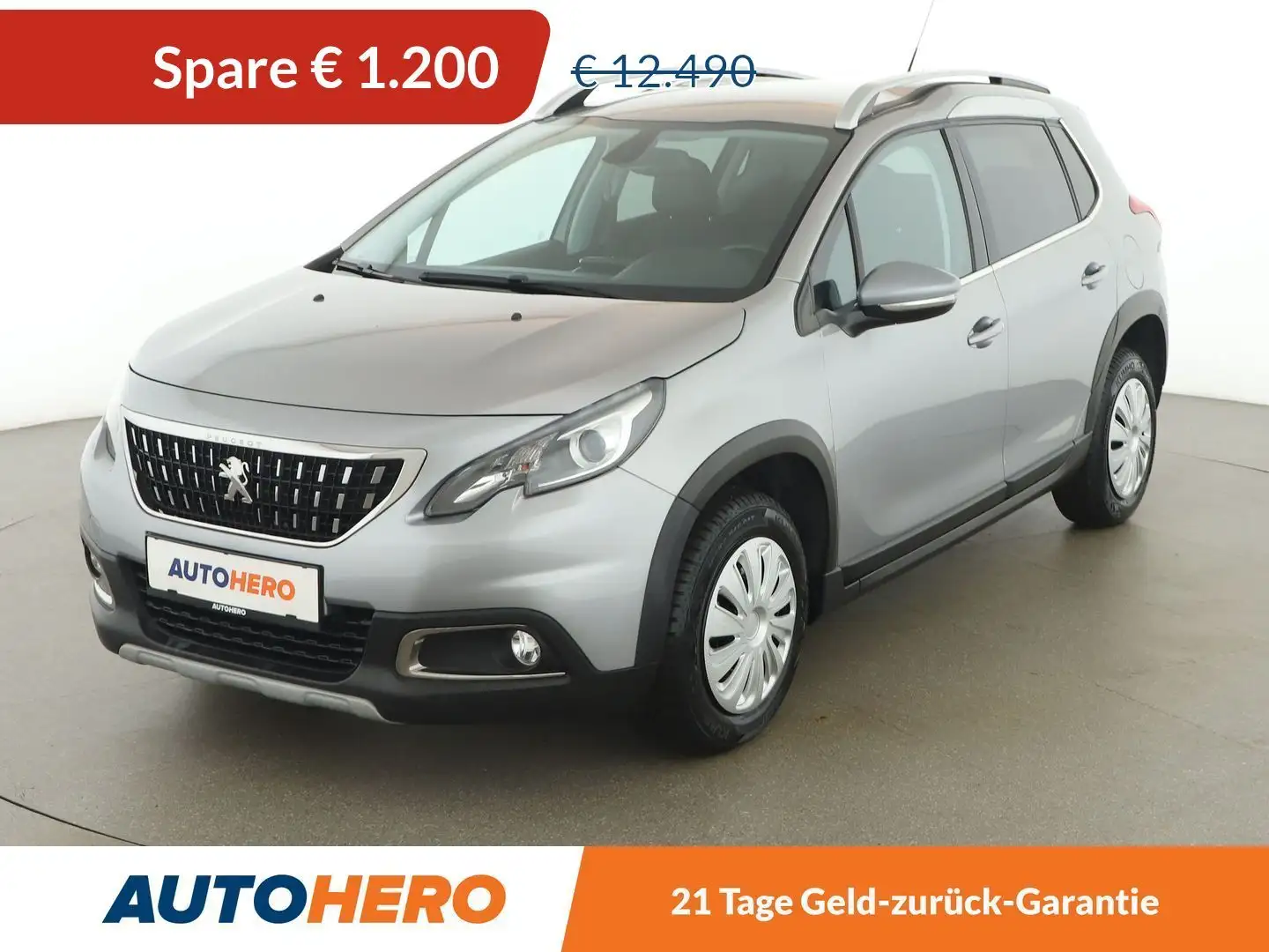 Peugeot 2008 1.6 Blue-HDi Allure *CARPLAY*TEMPO*BT*2-ZONEN* Grau - 1