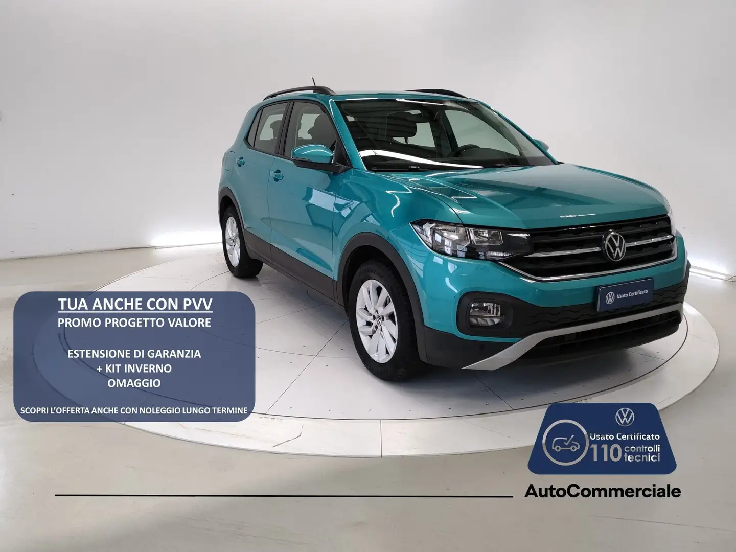 Volkswagen T-Cross T-Cross 1.0 TSI Style BMT Grün - 1
