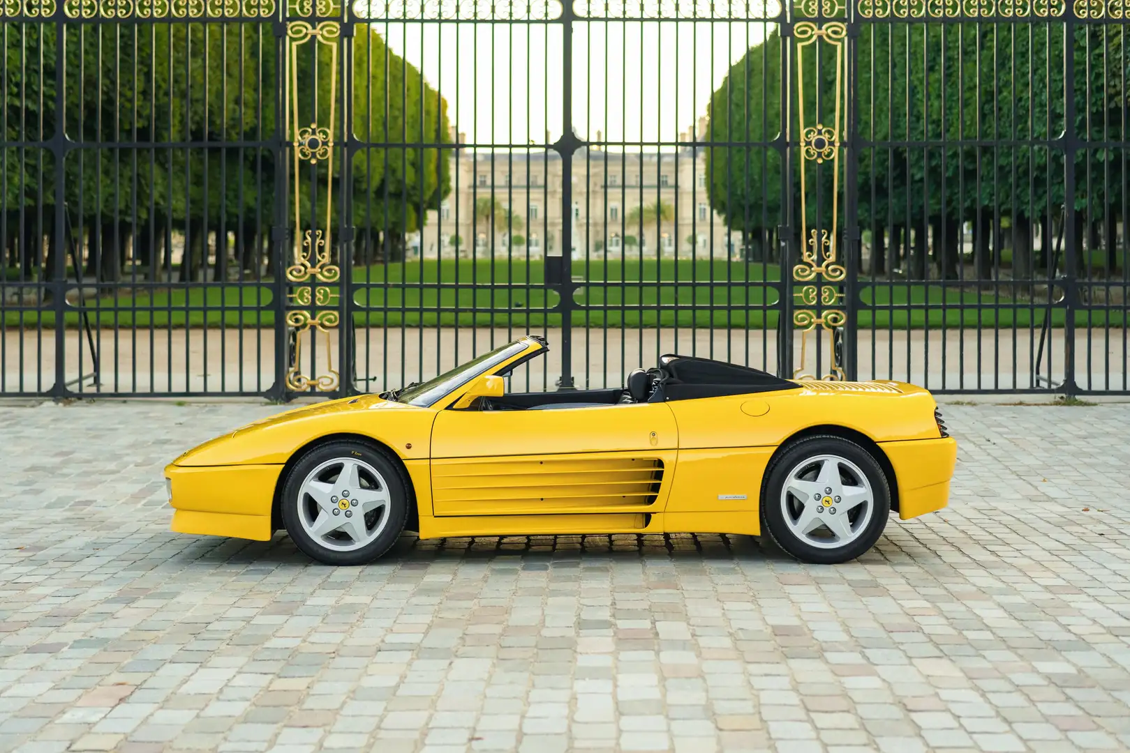 Ferrari 348 348 Spider - 53 200 kms, exhibited by Ferrari Jaune - 2
