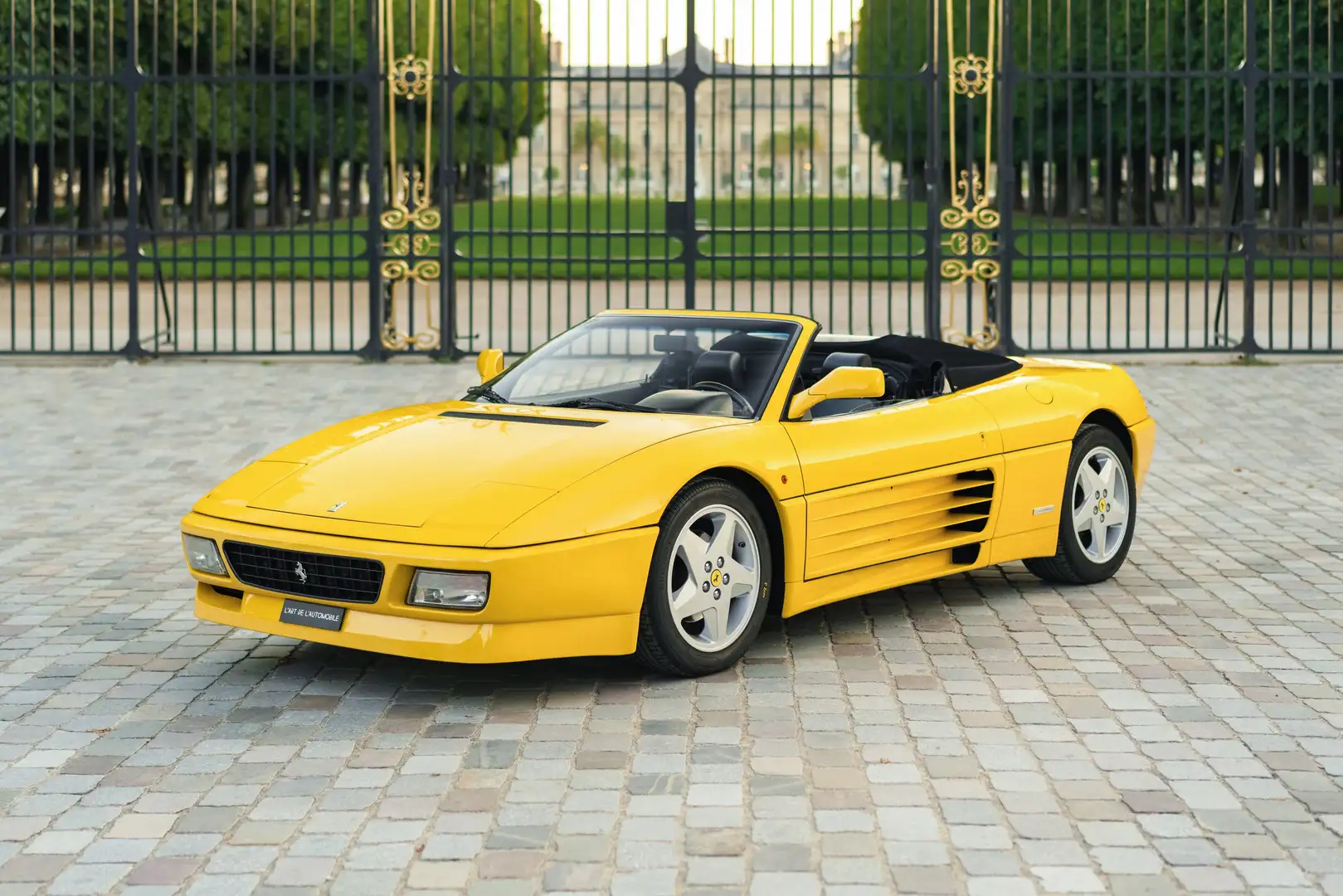 Ferrari 348 348 Spider - 53 200 kms, exhibited by Ferrari Jaune - 1