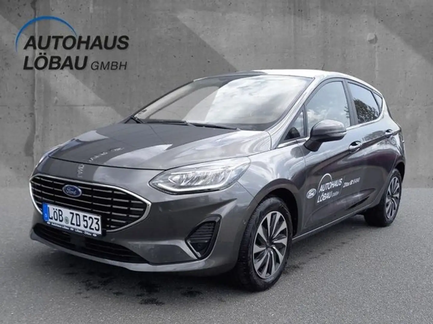 Ford Fiesta 1.0 TITANIUM-X MHEV Navi,LED,Klimaautom.,adapt.Tem Grau - 1