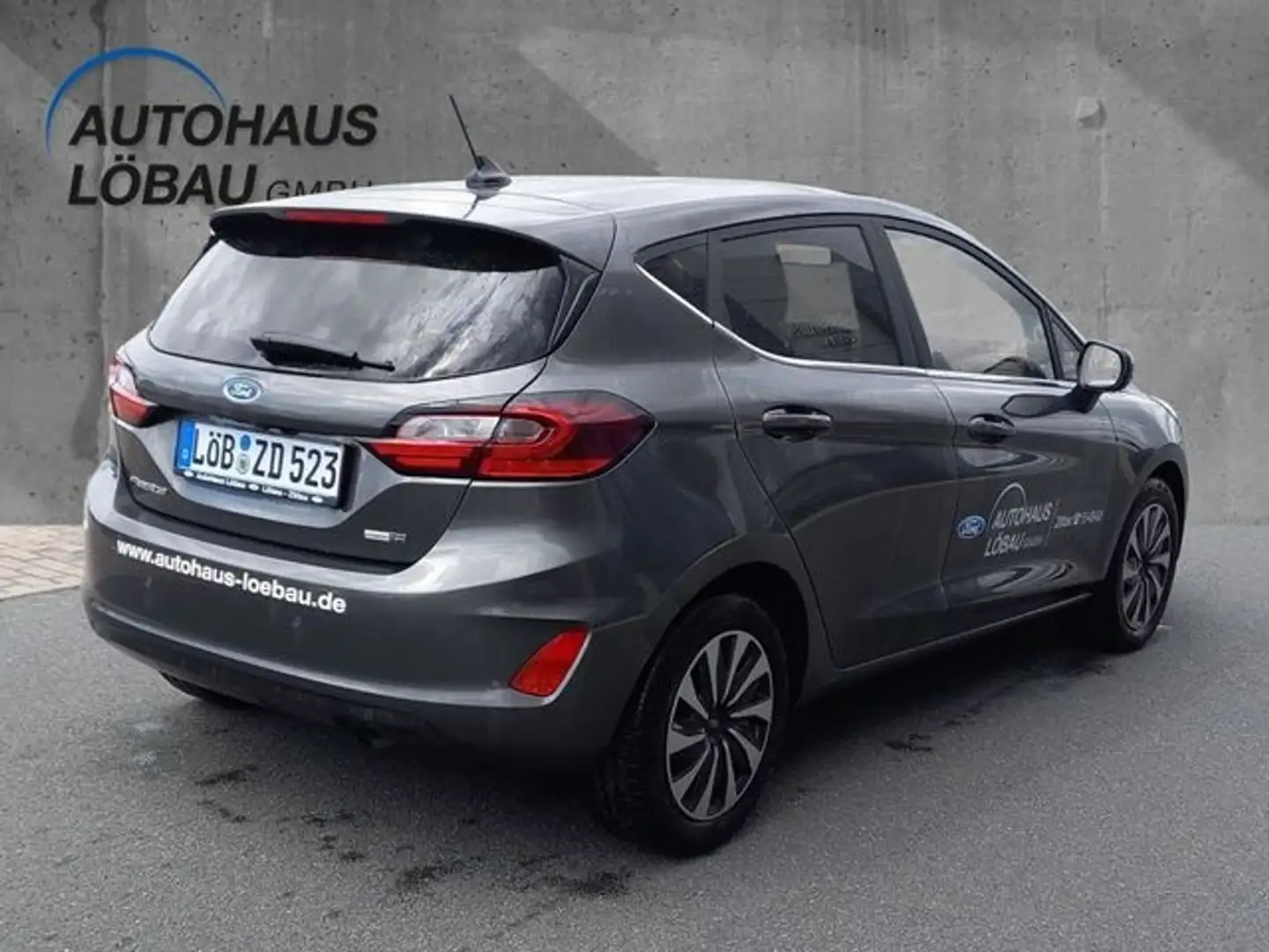 Ford Fiesta 1.0 TITANIUM-X MHEV Navi,LED,Klimaautom.,adapt.Tem Grau - 2