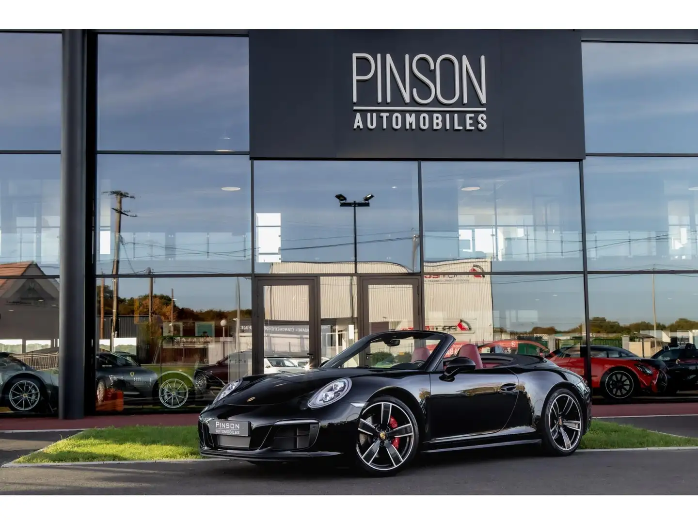 Porsche 911 Cabriolet 3.0i - 420 - BV PDK  TYPE 991 CABRIOLET Carrera 4S PHASE 2 Noir - 2