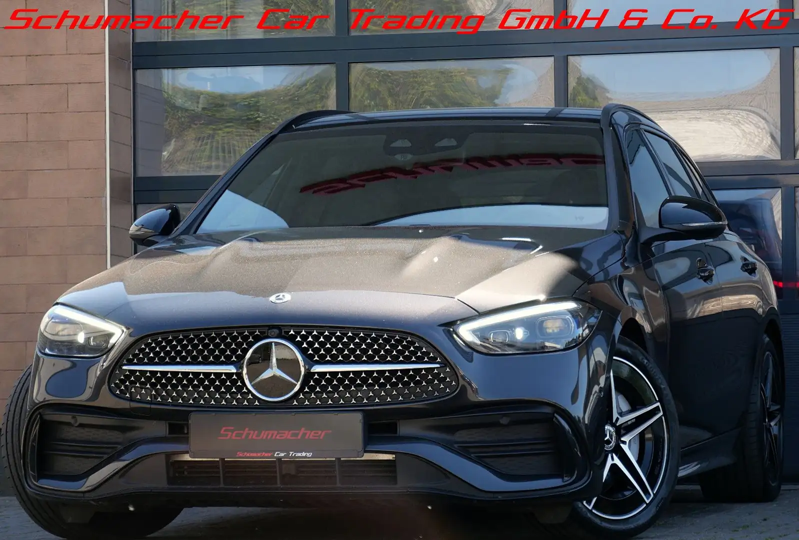 Mercedes-Benz C 300 d,AMG+Night,ACC,HUD,Belüft+Mass.AHK Gris - 1