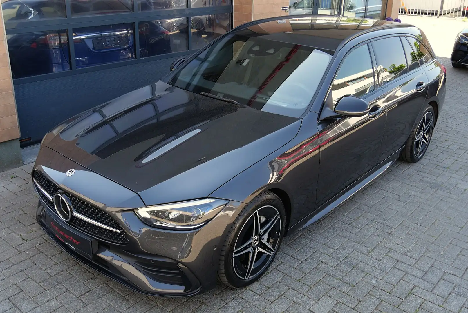 Mercedes-Benz C 300 d,AMG+Night,ACC,HUD,Belüft+Mass.AHK Gris - 2