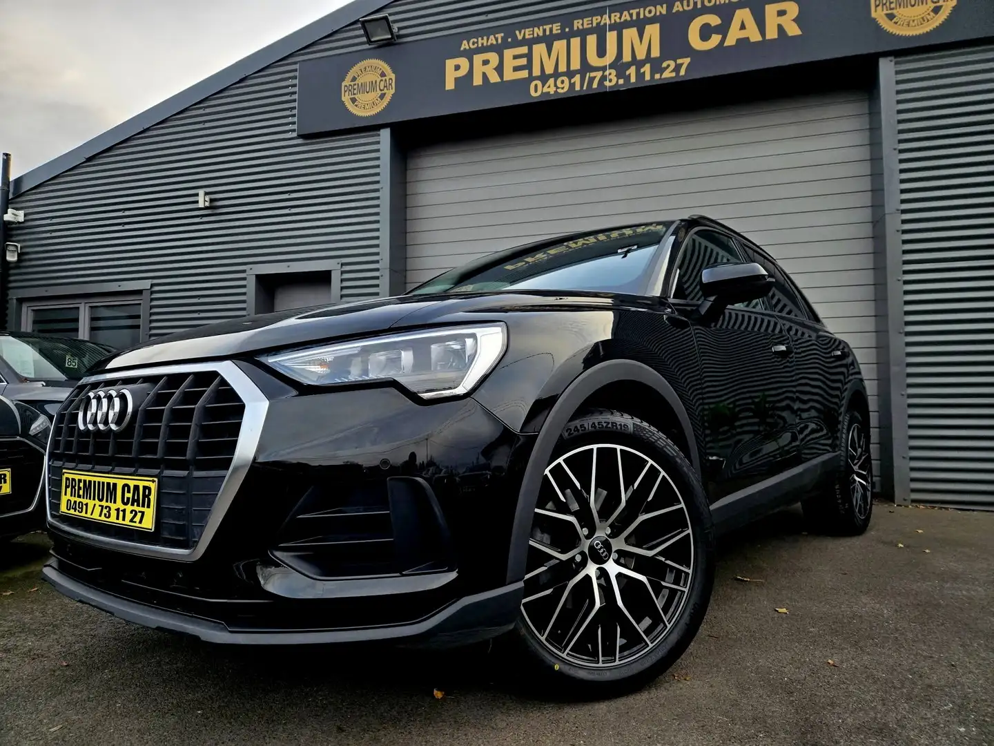 Audi Q3 🔺Q3*LOOK*S-LINE*CUIR*CARPLAY*CARPASS🔺 Schwarz - 1