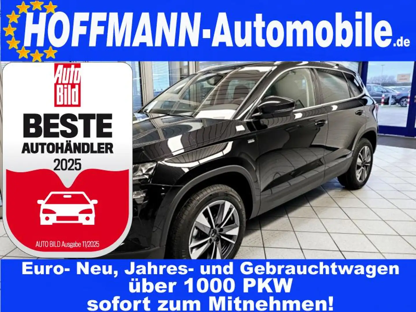 Skoda Karoq Tour AHK,Climatr,SHZ,Kamera,beh. Frontsch. Negro - 1