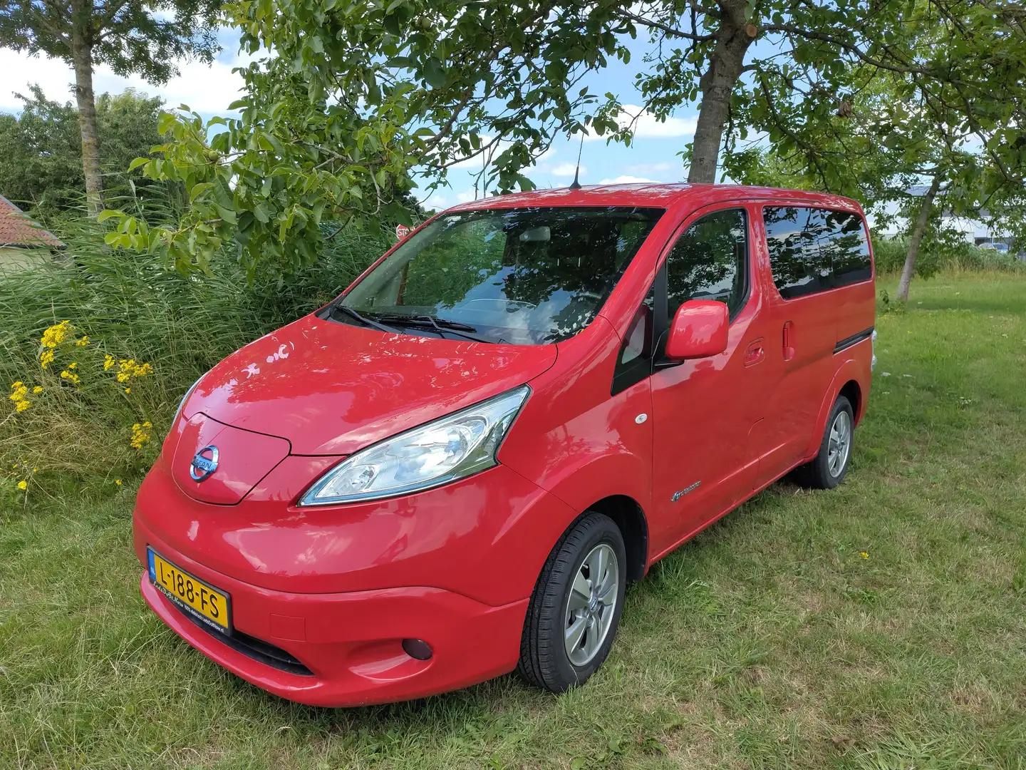 Nissan E-NV200 NV200 Connect Edition (5-persoons) Rouge - 1