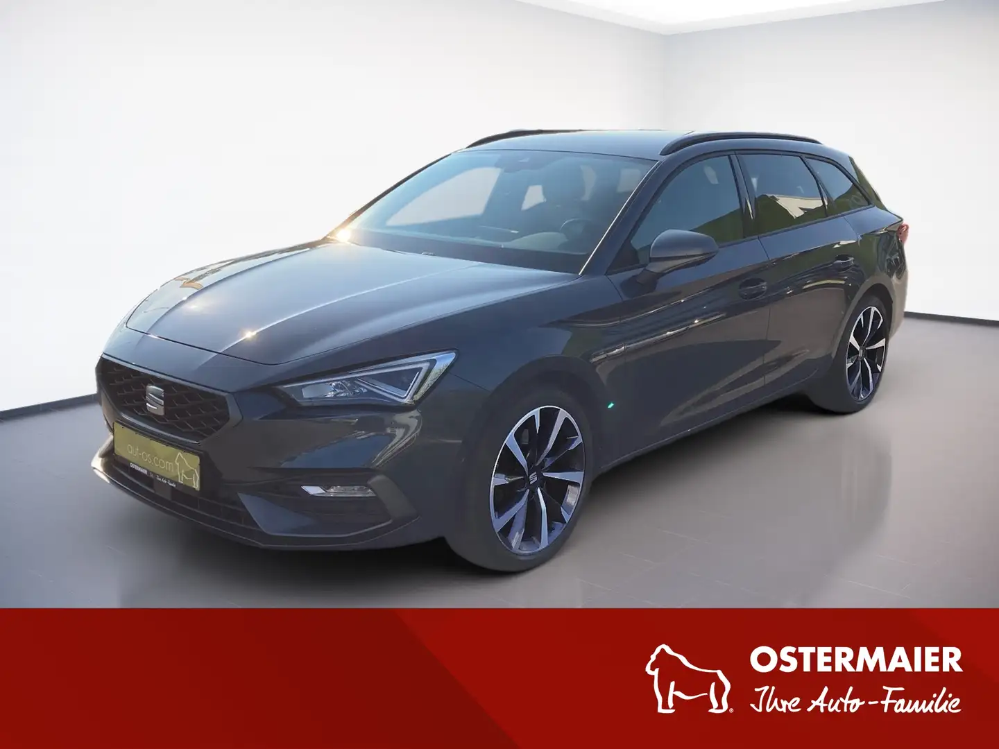 SEAT Leon ST FR 2.0TDI 150PS DSG LED.AHK.ACC.NAVI.SHZG Argento - 1