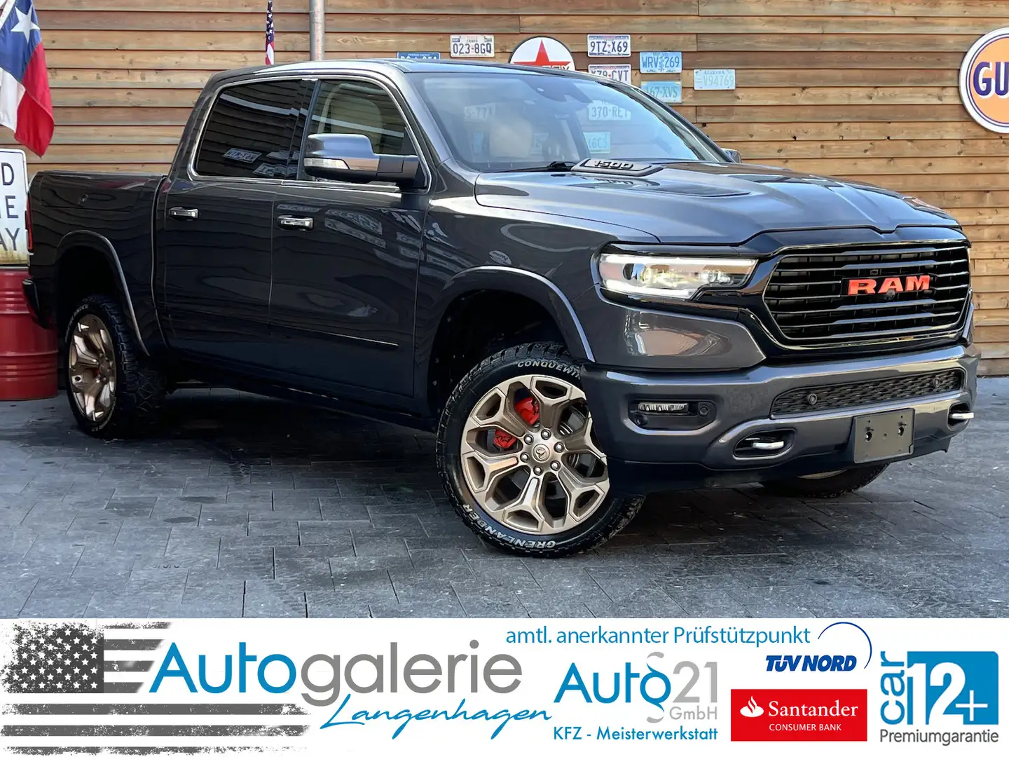 Dodge RAM 1500 5,7 Limited 10th 4x4 LPG HUD PANO 360° Grau - 1