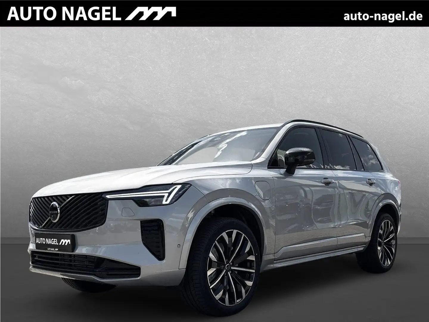 Volvo XC90 T8 PHEV AWD Plus Dark *Facelift+HUD* Серебристый - 1
