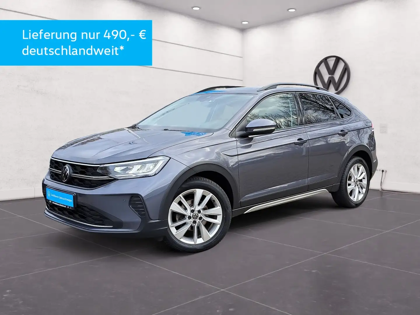 Volkswagen Taigo Life 1.0 TSI DSG NAV APP KAM ACC LED PDC SHZ Grau - 2