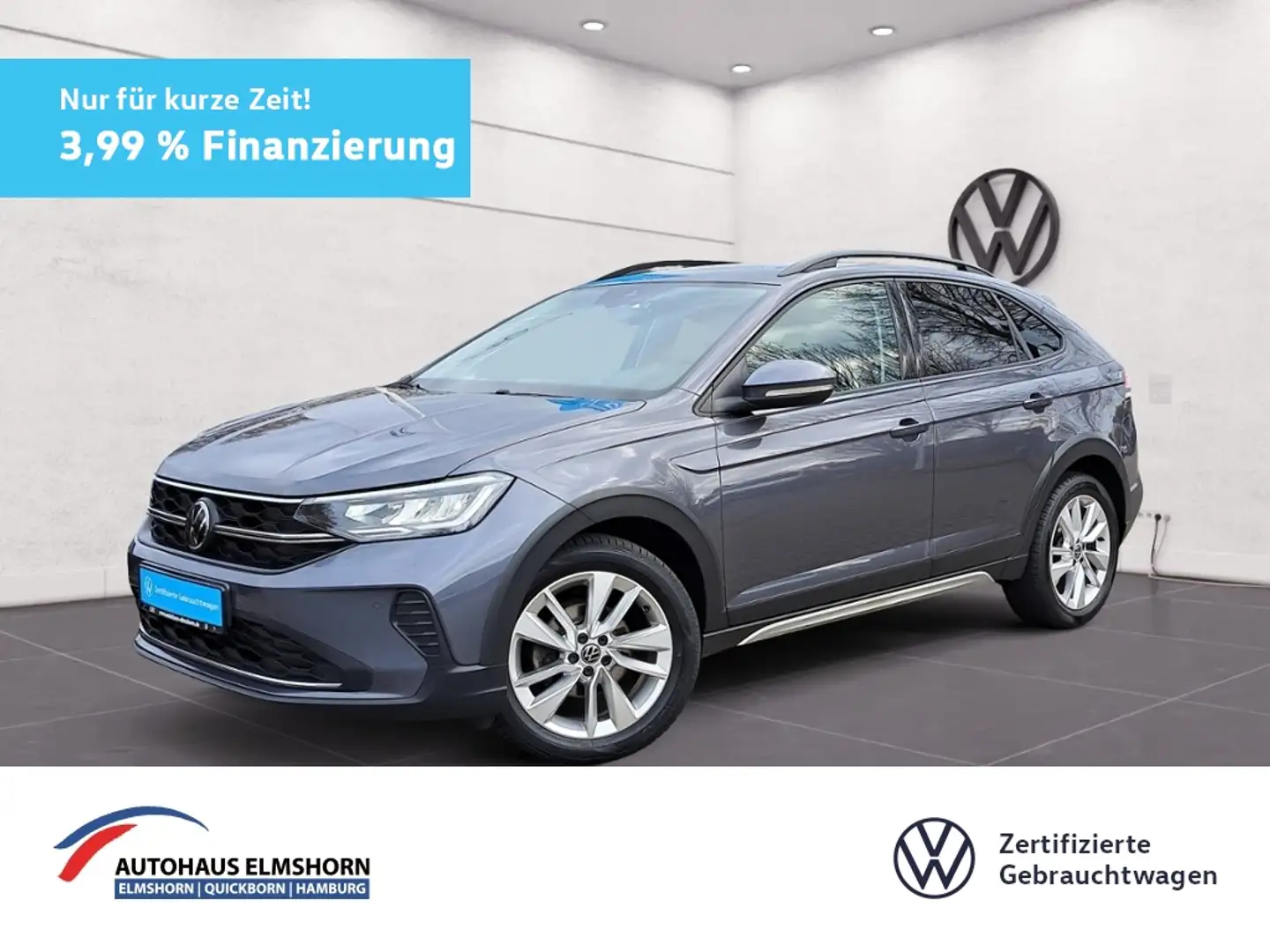 Volkswagen Taigo Life 1.0 TSI DSG NAV APP KAM ACC LED PDC SHZ Grau - 1