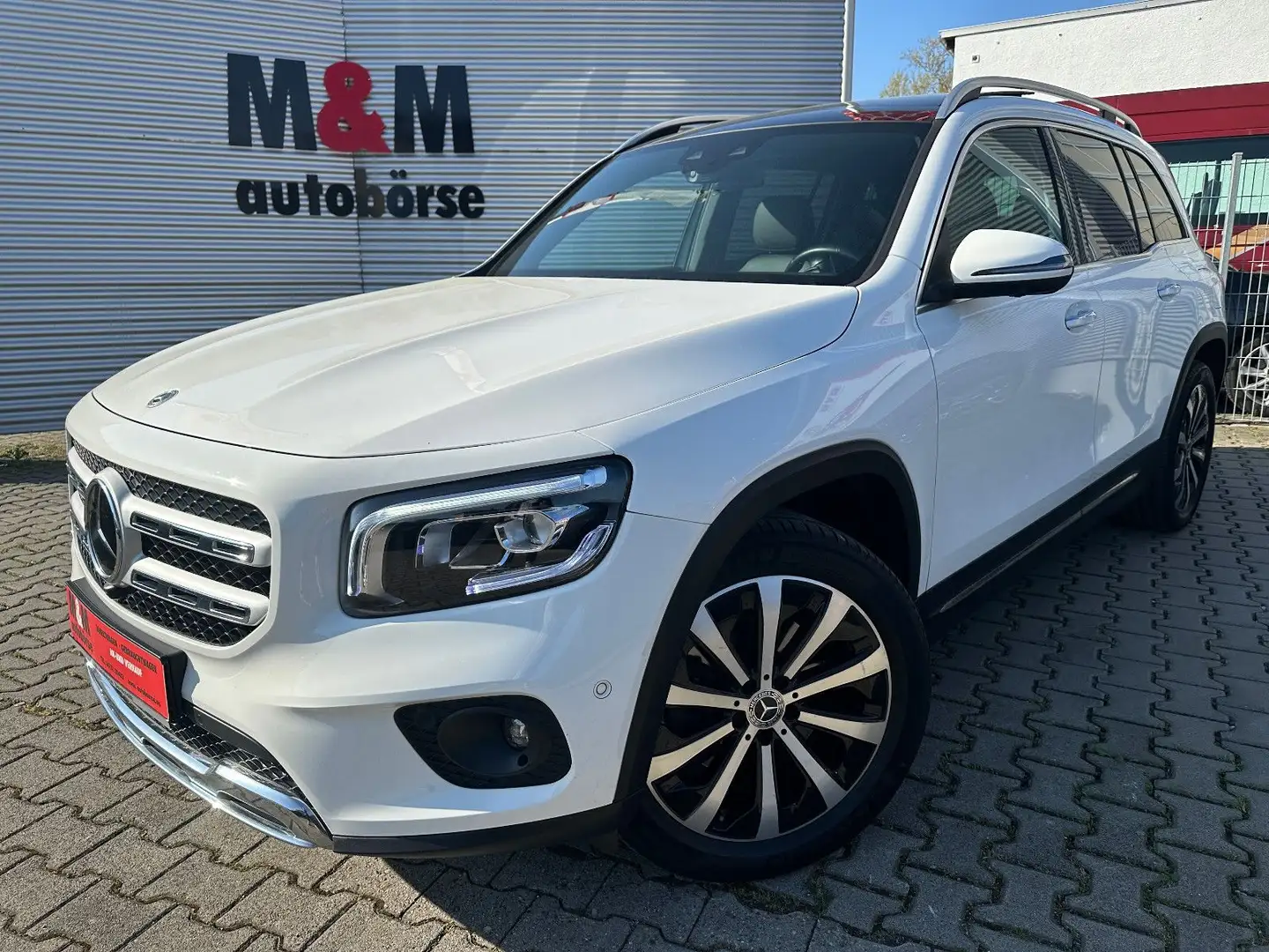 Mercedes-Benz GLB 220 d ACC/7-Sitze/360°/LED/Pano/Stadhz/Assist Blanco - 1