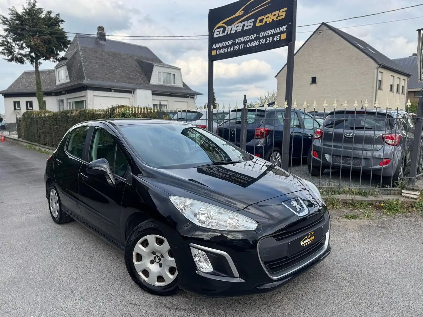 Peugeot 308 1.4i**104.000 Km**Airco/Cruise/1ier Propriétair Zwart - 1