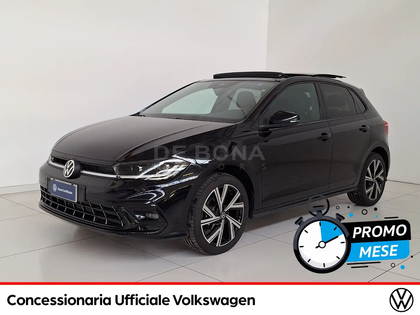 Volkswagen Polo 1.0 tsi r-line 95cv dsg Nero - 1
