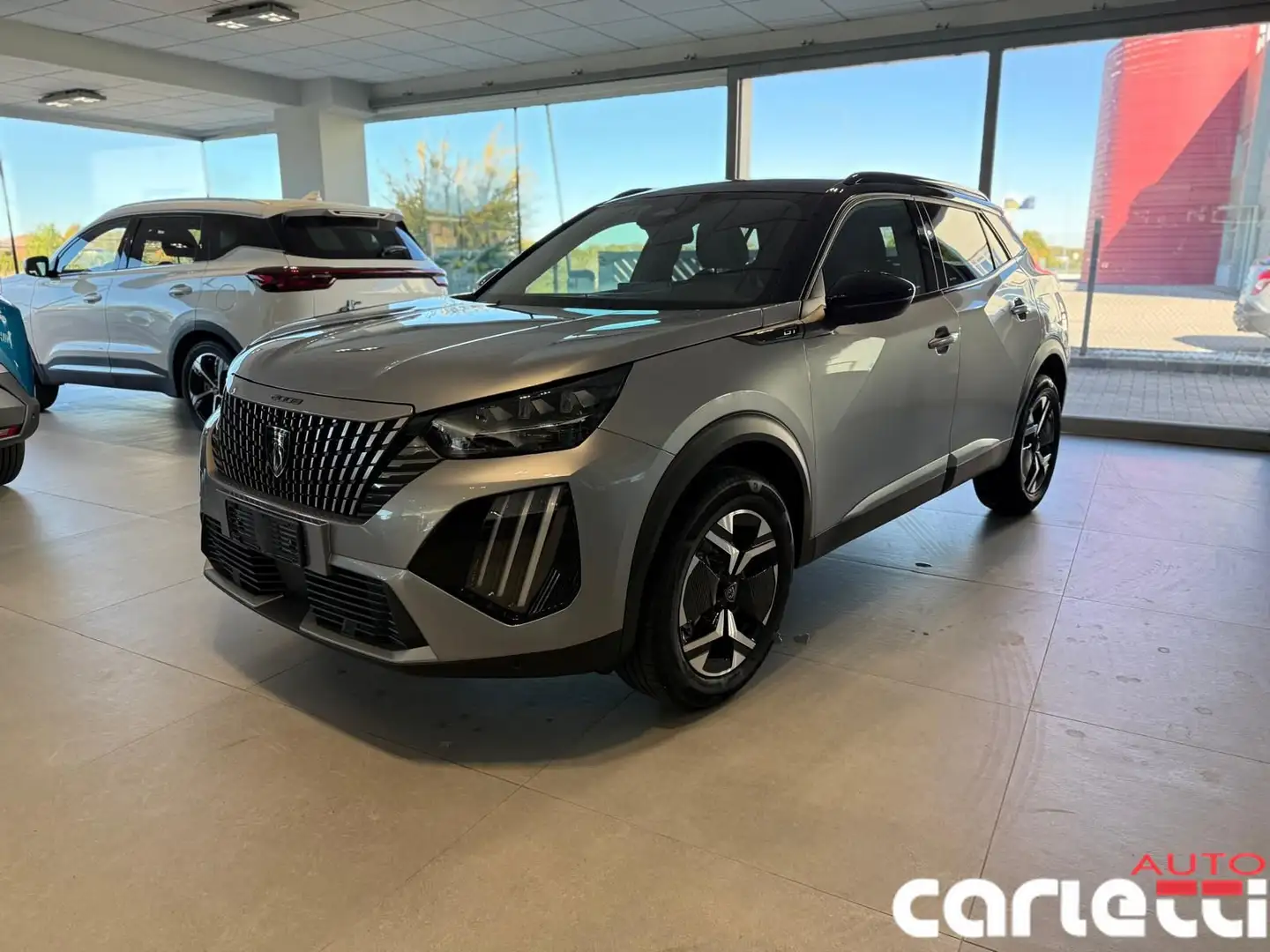 Peugeot 2008 2008 Hybrid 145 e-DCS6 GT Grijs - 1