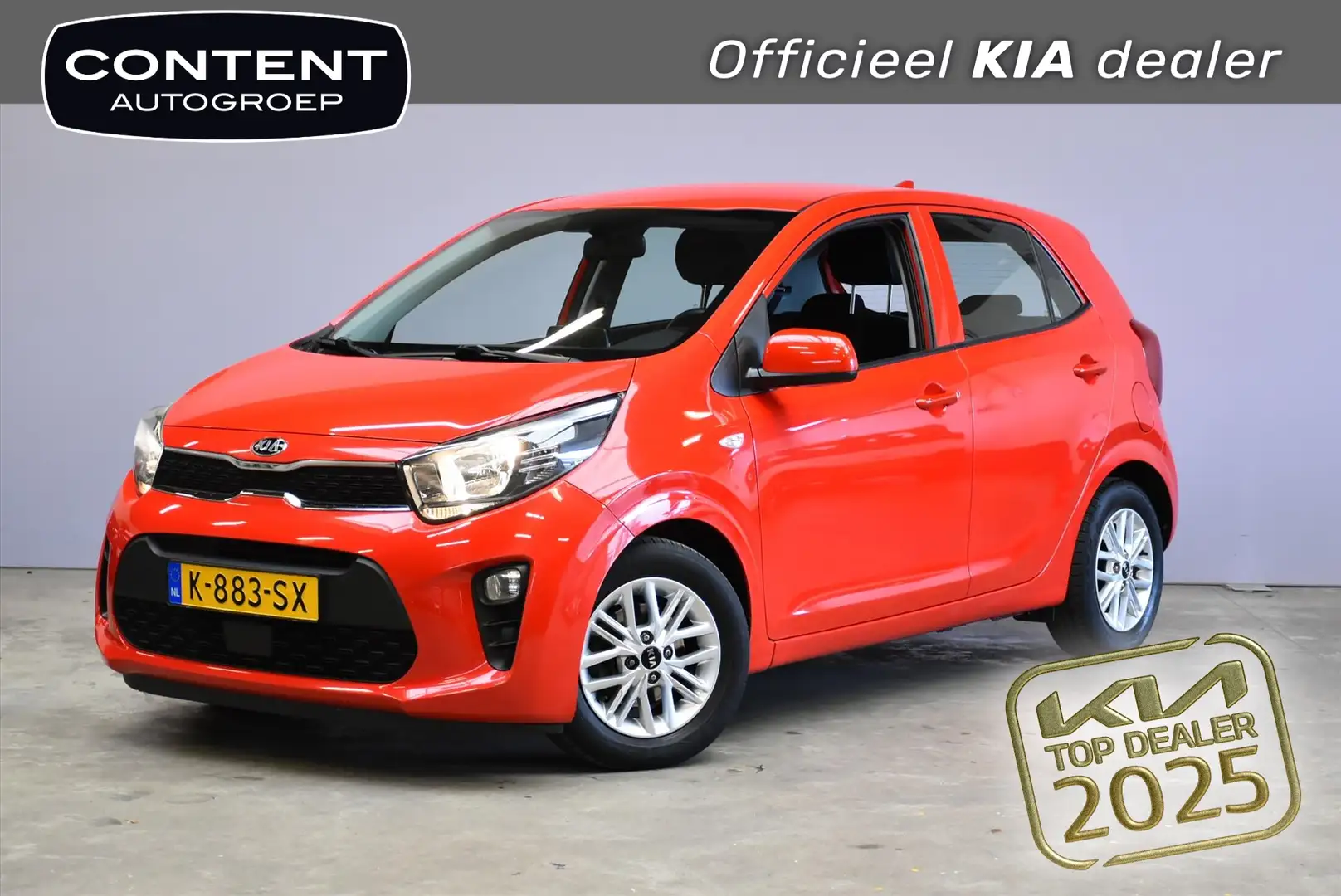 Kia Picanto 1.0 MPi 67pk 4-zits DynamicLine Rot - 1
