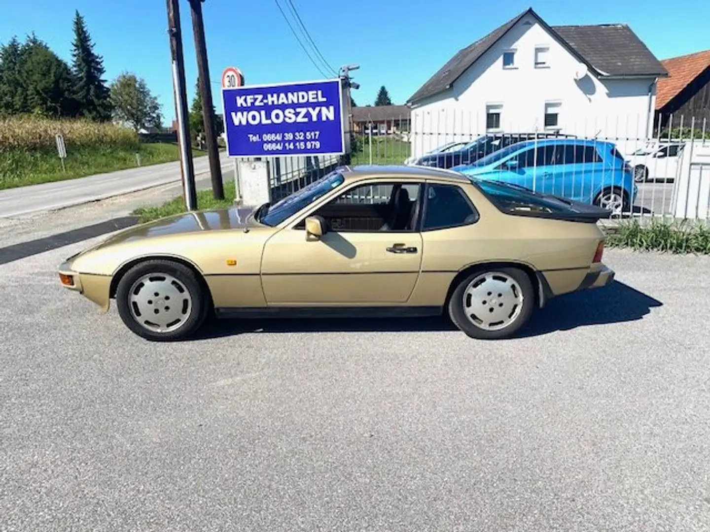 Porsche 924 924 TURBO HISTORISCHE ZULASSUNG WERTGUTACHTEN Gold - 2
