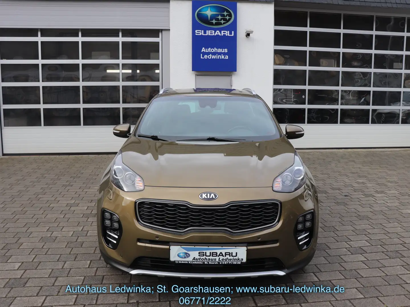 Kia Sportage GT-Line 4WD Wi-Reifen / AHK Abnehmbar Grün - 1