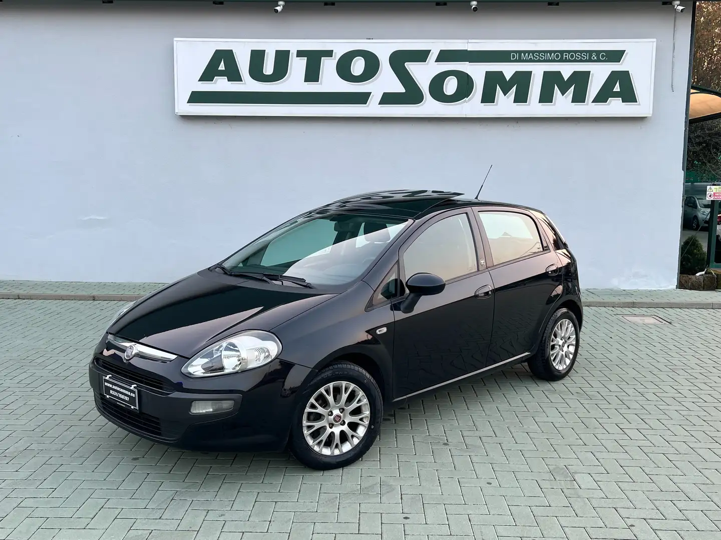 Fiat Punto Evo 5p 1.4 m-air  TETTO APRIBILE - OK x NEOPATENTATI Nero - 1