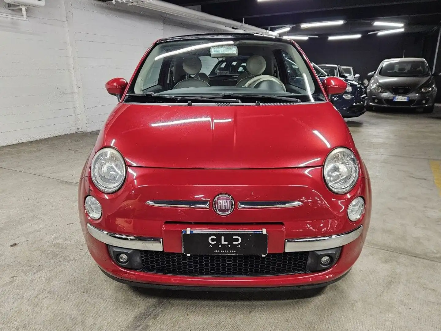 Fiat 500 0.9 TwinAir Turbo Lounge AUTOMATICA Rosso - 2