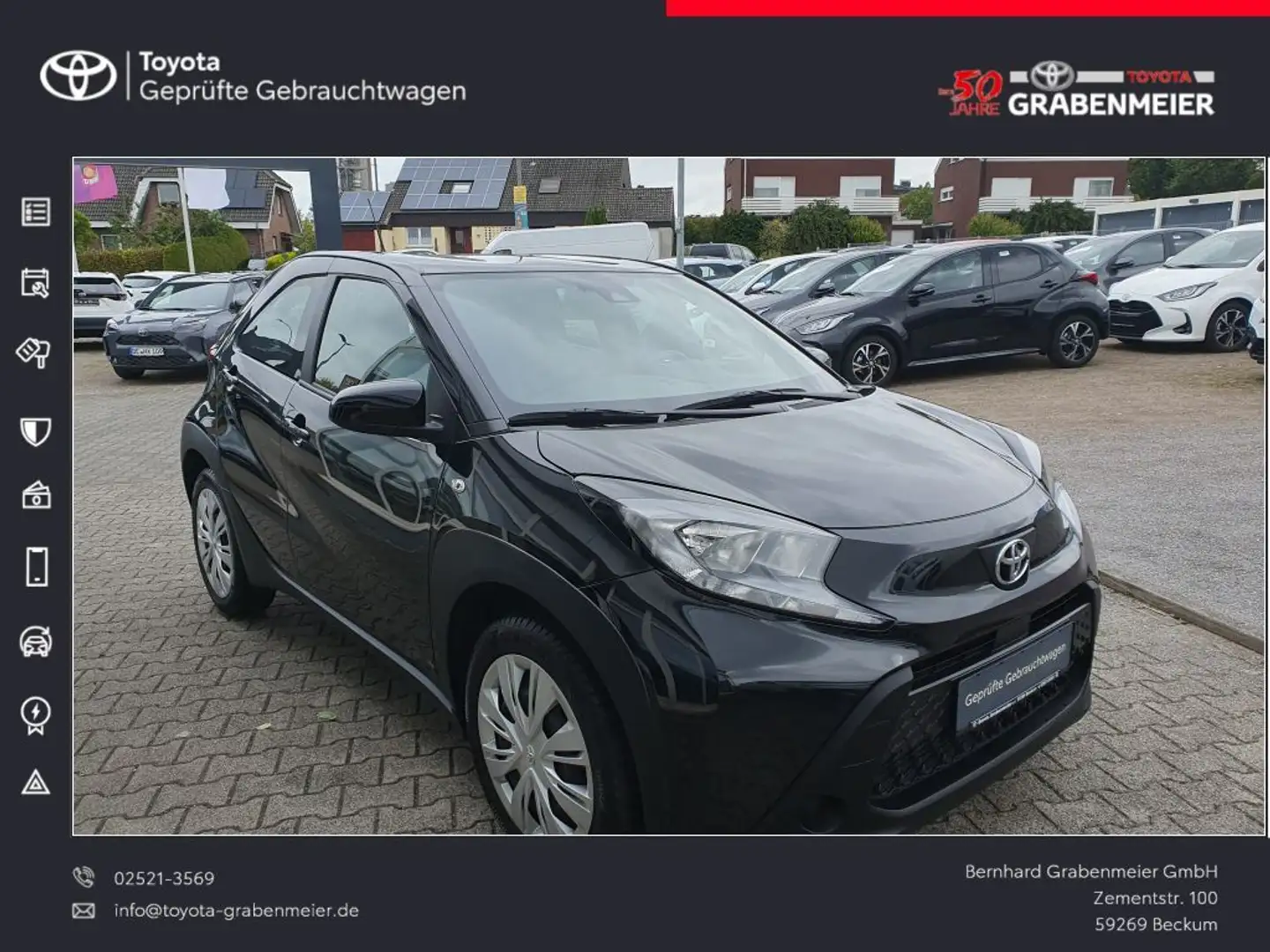 Toyota Aygo X Business Edition Schwarz - 1
