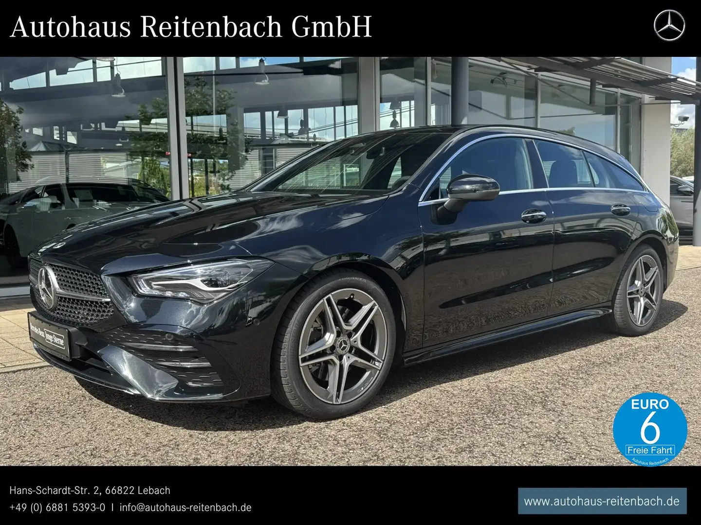 Mercedes-Benz CLA 200 CLA200 SB AMG+KEYLESS LED+KAMERA+SITZHZ+EASYPACK Schwarz - 1