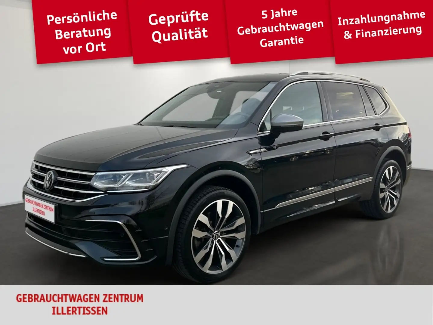 Volkswagen Tiguan Allspace 2.0 TDI 4M R-Line *HEAD-UP*AHK*MATRIX*KAMERA* Noir - 1