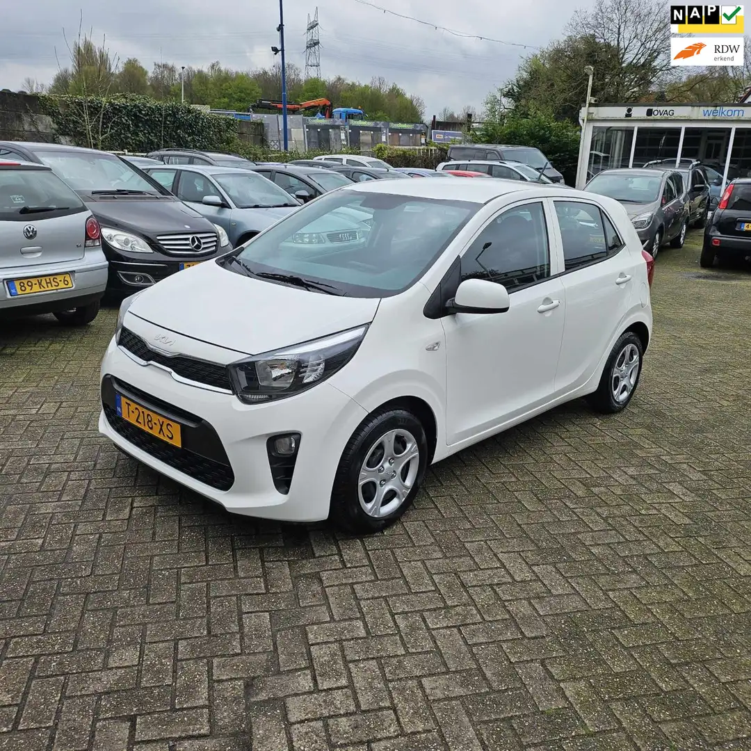 Kia Picanto 1.0 DPi ComfortLine 3.946km NAP! Splinternieuwe au Wit - 1