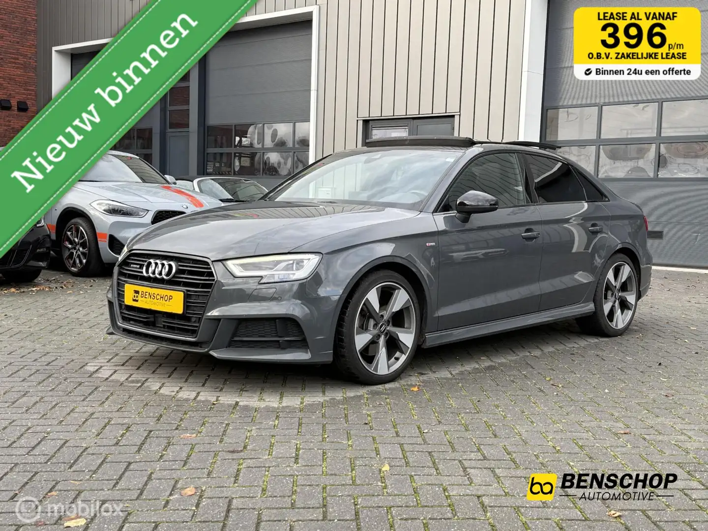 Audi A3 Limousine 2.0 TFSI quattro S-line Nano Grey Panoda Gris - 1