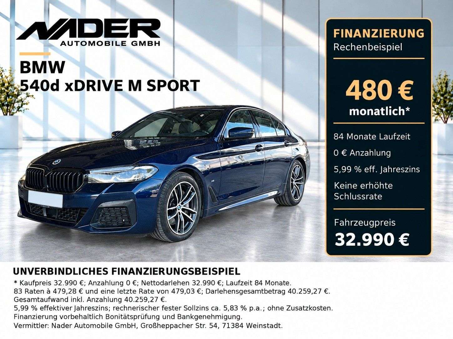 2023 BMW 540