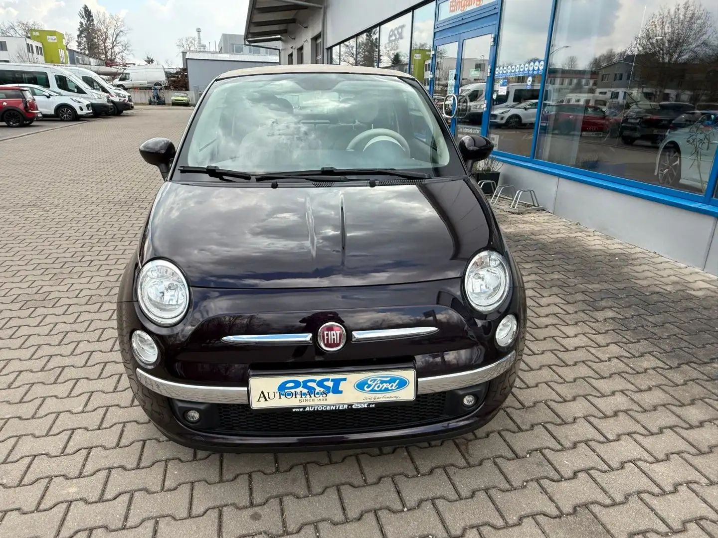 Fiat 500 Klima Alu Violett - 1