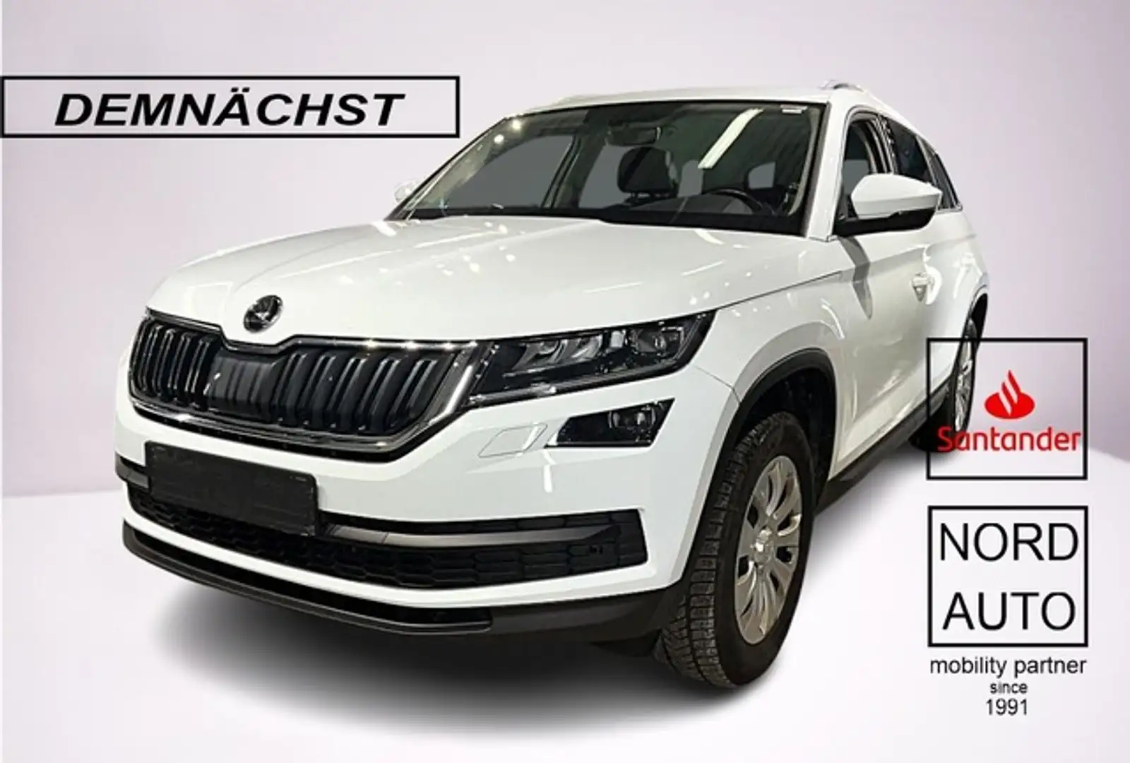 Skoda Kodiaq 2.0 STYLE 4x4 Aut.7Sitze Navi/ACC/LED/1Hd Blanc - 1