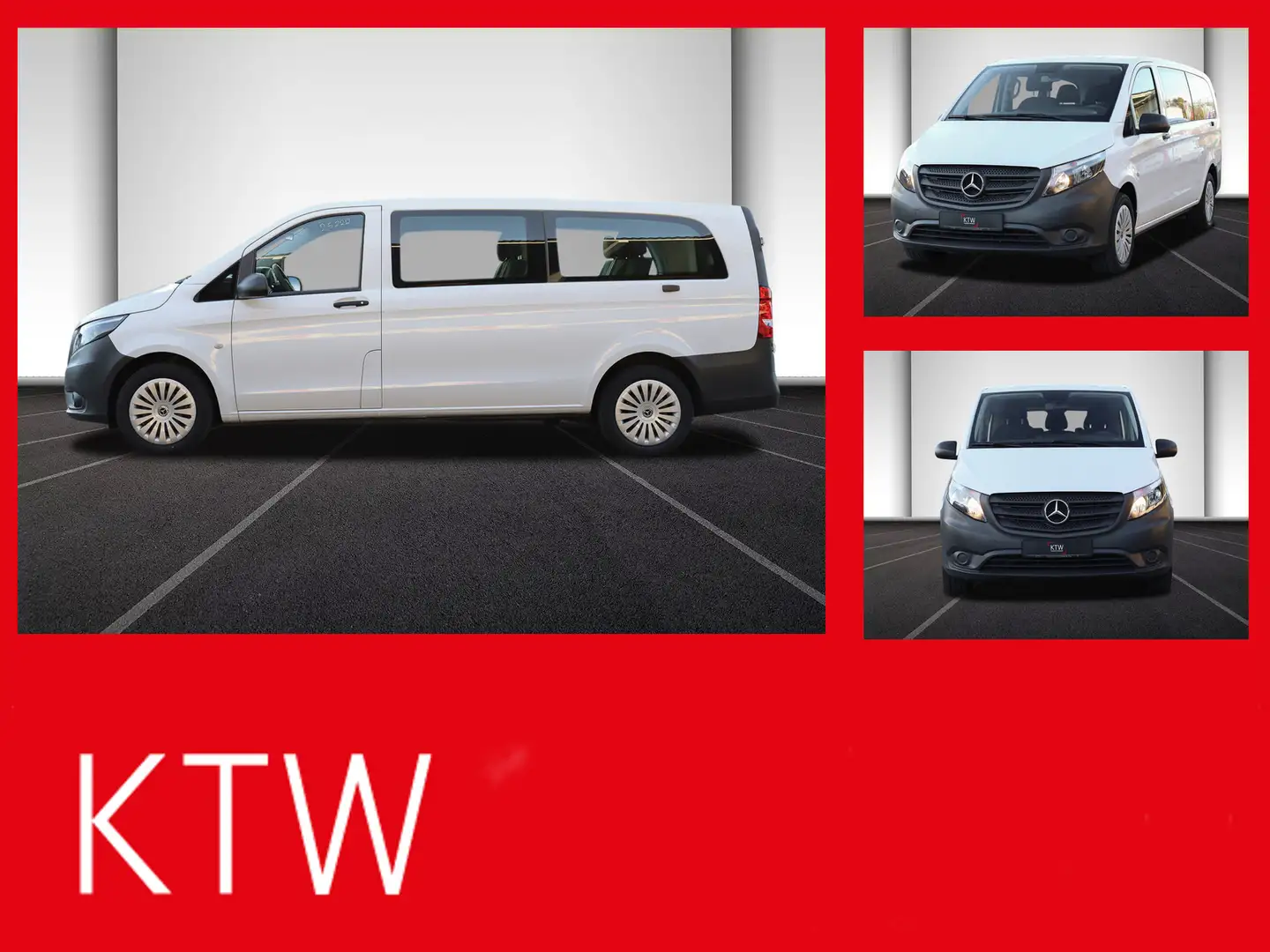 Mercedes-Benz Vito 114 TourerPro,Extralang,8Sitzer,Automatik Blanc - 1