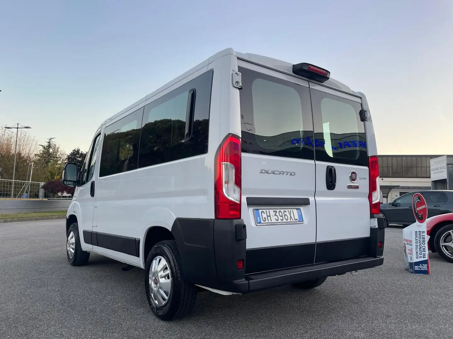 Fiat Ducato 2.2 M-Jet 140CV 6M - PANORAMA - 9 POSTI Bianco - 2